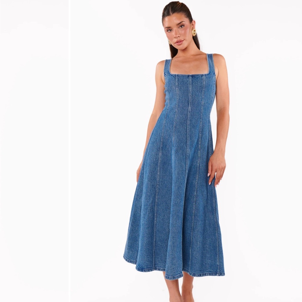 Show Me Your Mumu Prim Midi Dress NWT